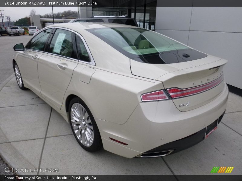 Platinum Dune / Light Dune 2014 Lincoln MKZ AWD