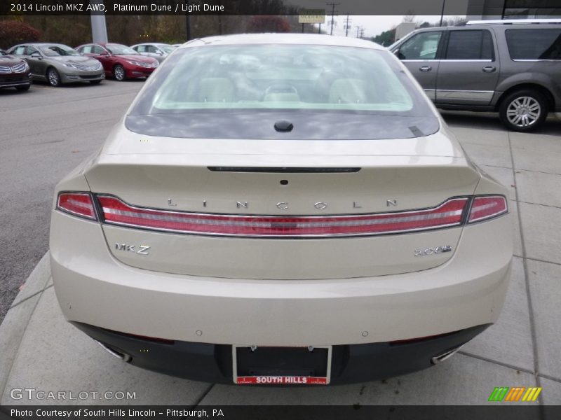 Platinum Dune / Light Dune 2014 Lincoln MKZ AWD