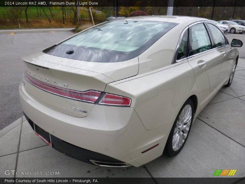 Platinum Dune / Light Dune 2014 Lincoln MKZ AWD