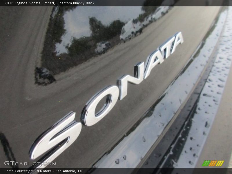 Phantom Black / Black 2016 Hyundai Sonata Limited