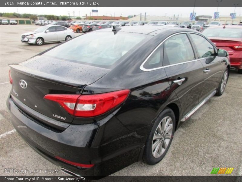 Phantom Black / Black 2016 Hyundai Sonata Limited