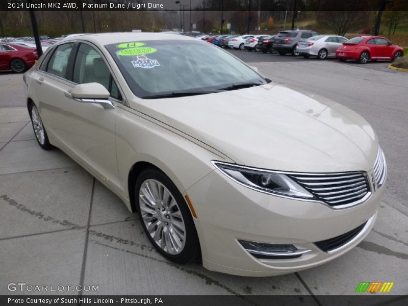Platinum Dune / Light Dune 2014 Lincoln MKZ AWD