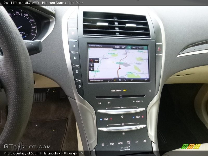 Platinum Dune / Light Dune 2014 Lincoln MKZ AWD