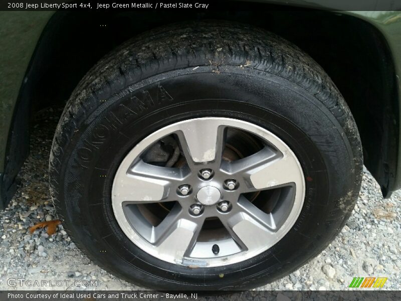 Jeep Green Metallic / Pastel Slate Gray 2008 Jeep Liberty Sport 4x4