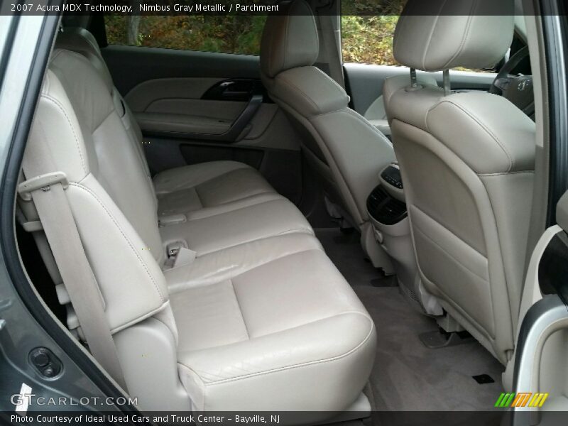Nimbus Gray Metallic / Parchment 2007 Acura MDX Technology