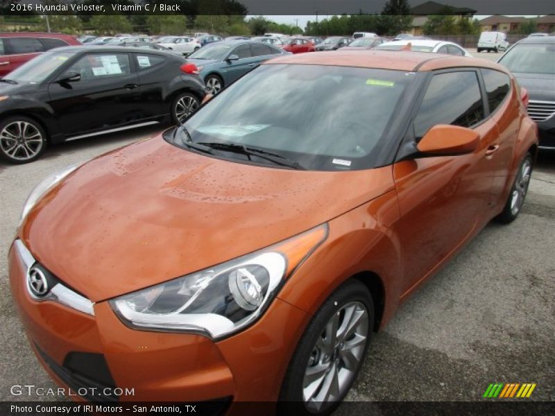 Vitamin C / Black 2016 Hyundai Veloster