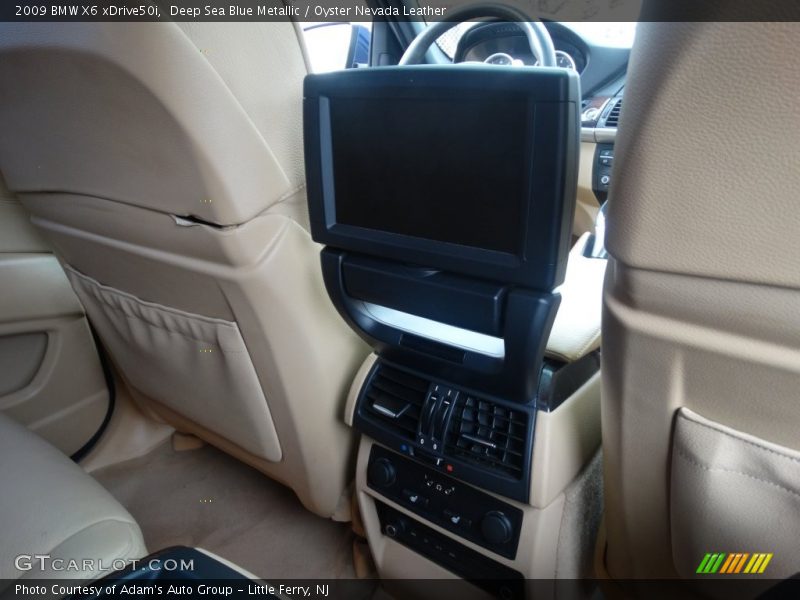 Deep Sea Blue Metallic / Oyster Nevada Leather 2009 BMW X6 xDrive50i