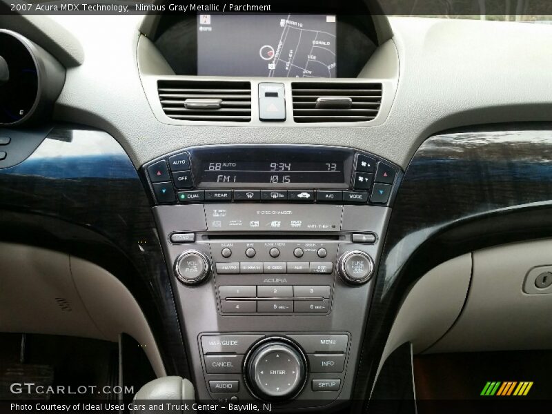 Nimbus Gray Metallic / Parchment 2007 Acura MDX Technology