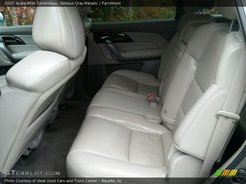 Nimbus Gray Metallic / Parchment 2007 Acura MDX Technology