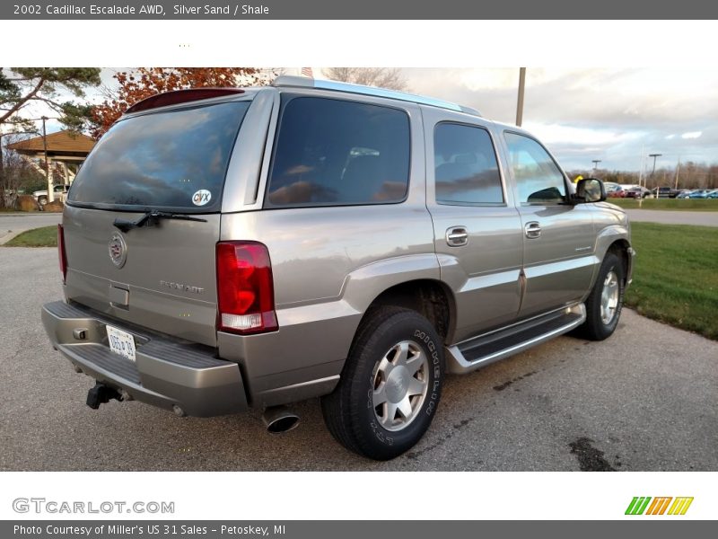 Silver Sand / Shale 2002 Cadillac Escalade AWD