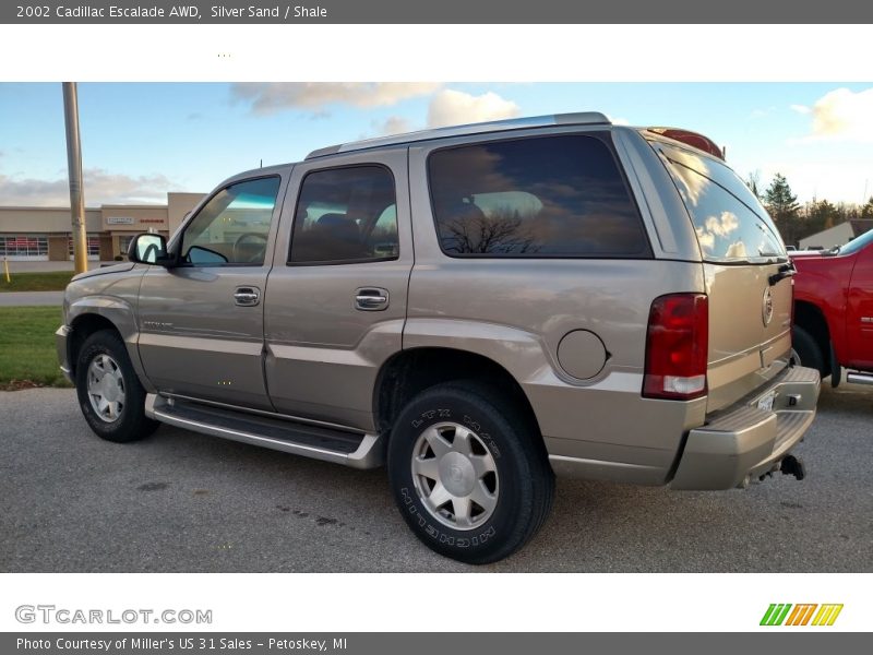 Silver Sand / Shale 2002 Cadillac Escalade AWD