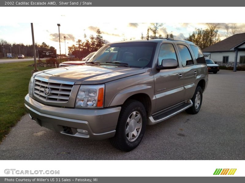 Silver Sand / Shale 2002 Cadillac Escalade AWD