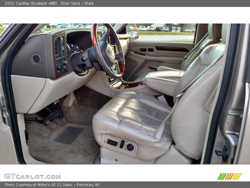 Silver Sand / Shale 2002 Cadillac Escalade AWD