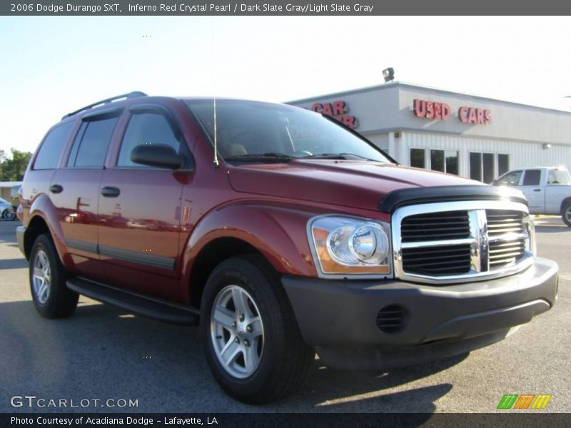 Inferno Red Crystal Pearl / Dark Slate Gray/Light Slate Gray 2006 Dodge Durango SXT