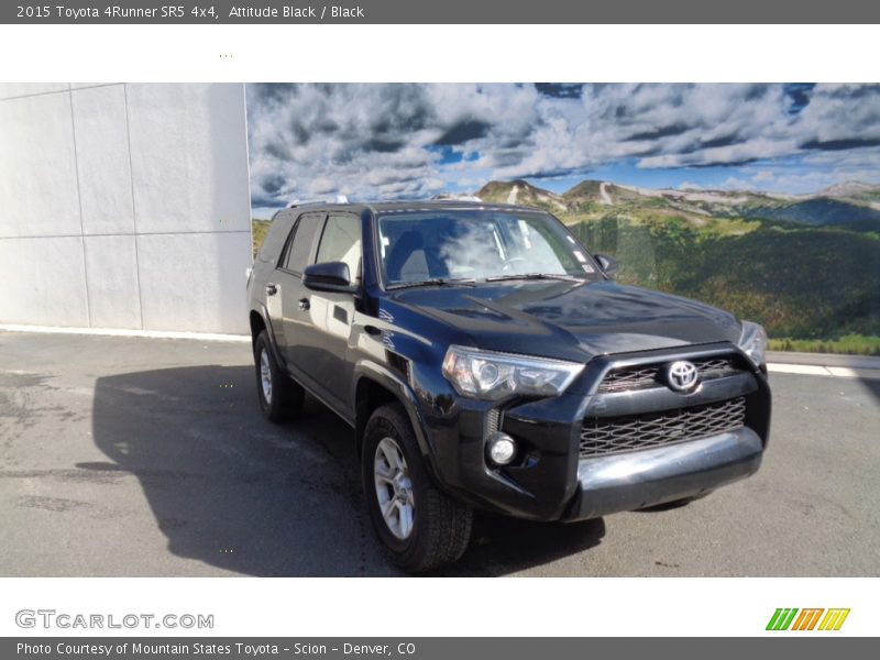 Attitude Black / Black 2015 Toyota 4Runner SR5 4x4