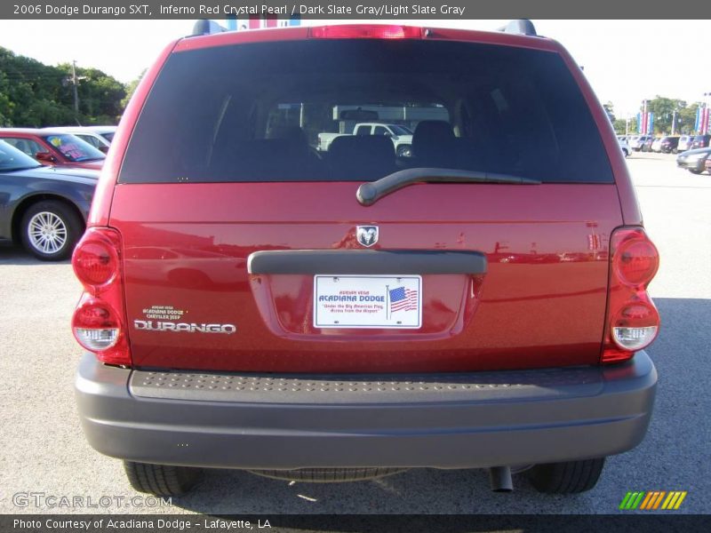Inferno Red Crystal Pearl / Dark Slate Gray/Light Slate Gray 2006 Dodge Durango SXT