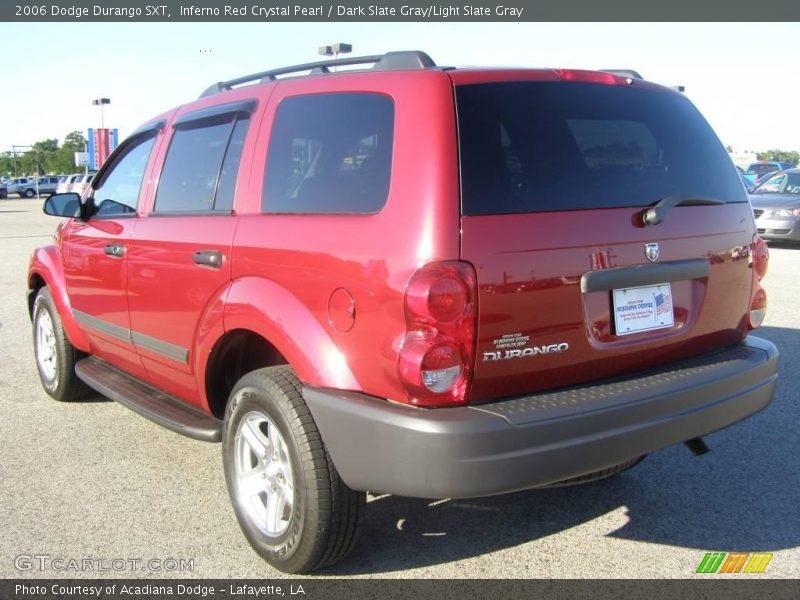 Inferno Red Crystal Pearl / Dark Slate Gray/Light Slate Gray 2006 Dodge Durango SXT