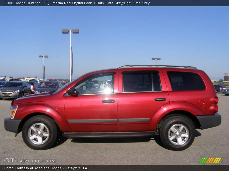 Inferno Red Crystal Pearl / Dark Slate Gray/Light Slate Gray 2006 Dodge Durango SXT