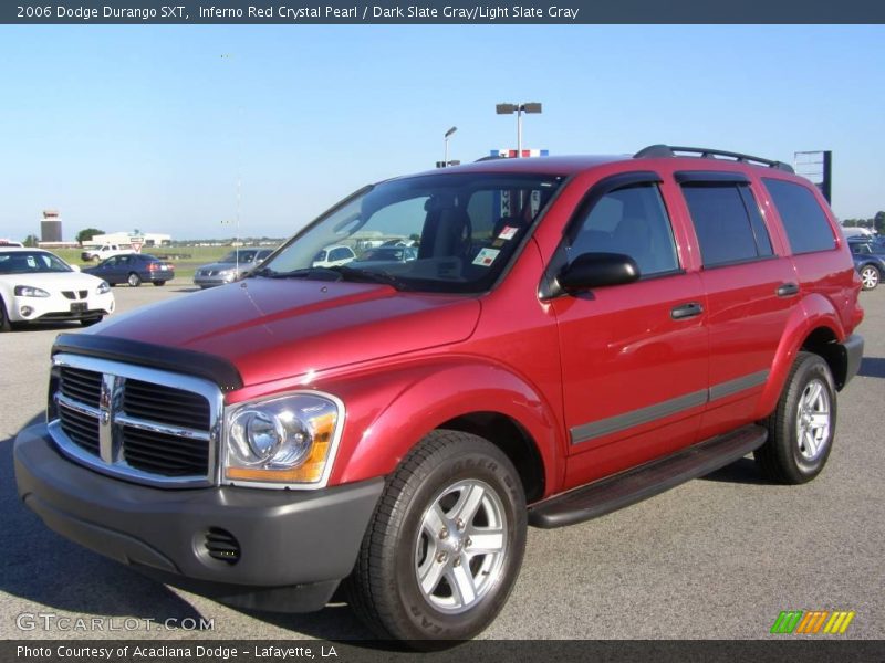 Inferno Red Crystal Pearl / Dark Slate Gray/Light Slate Gray 2006 Dodge Durango SXT
