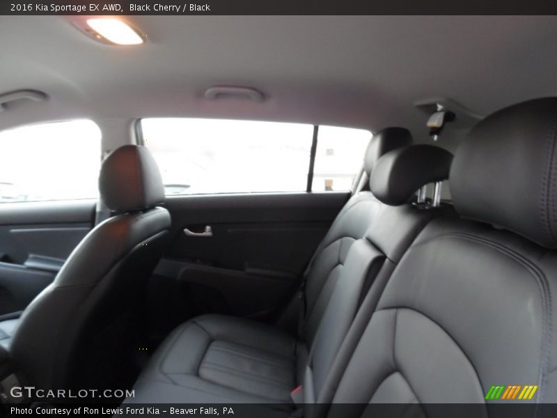 Black Cherry / Black 2016 Kia Sportage EX AWD