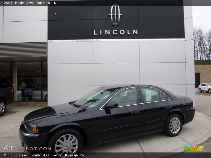 Black / Black 2003 Lincoln LS V6
