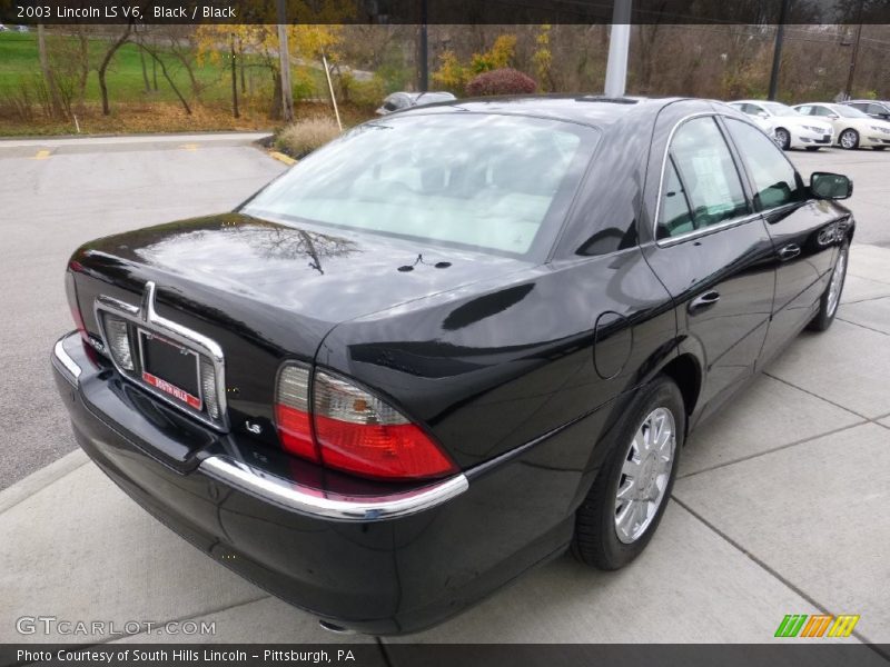 Black / Black 2003 Lincoln LS V6