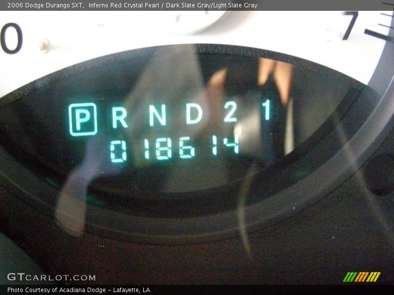Inferno Red Crystal Pearl / Dark Slate Gray/Light Slate Gray 2006 Dodge Durango SXT