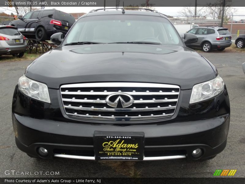 Black Obsidian / Graphite 2008 Infiniti FX 35 AWD