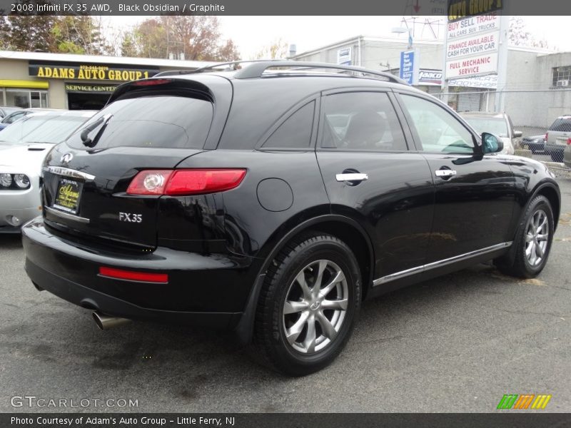 Black Obsidian / Graphite 2008 Infiniti FX 35 AWD