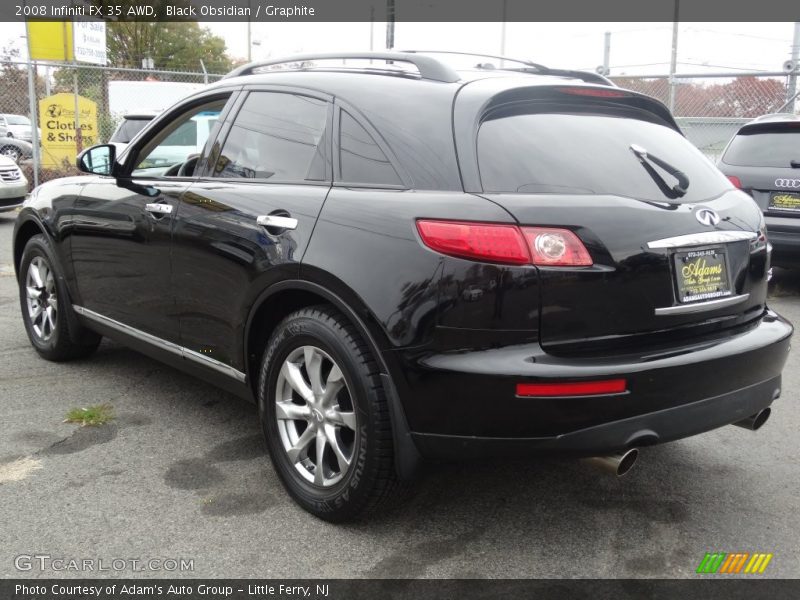 Black Obsidian / Graphite 2008 Infiniti FX 35 AWD