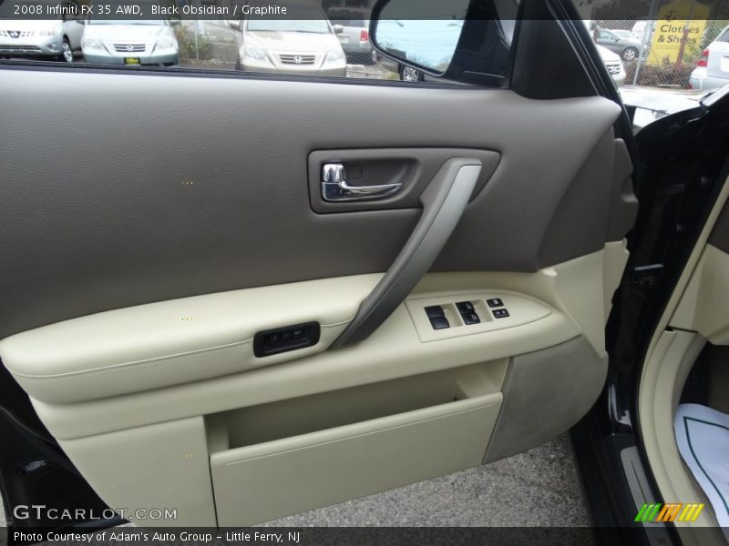 Black Obsidian / Graphite 2008 Infiniti FX 35 AWD