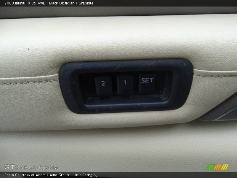 Black Obsidian / Graphite 2008 Infiniti FX 35 AWD