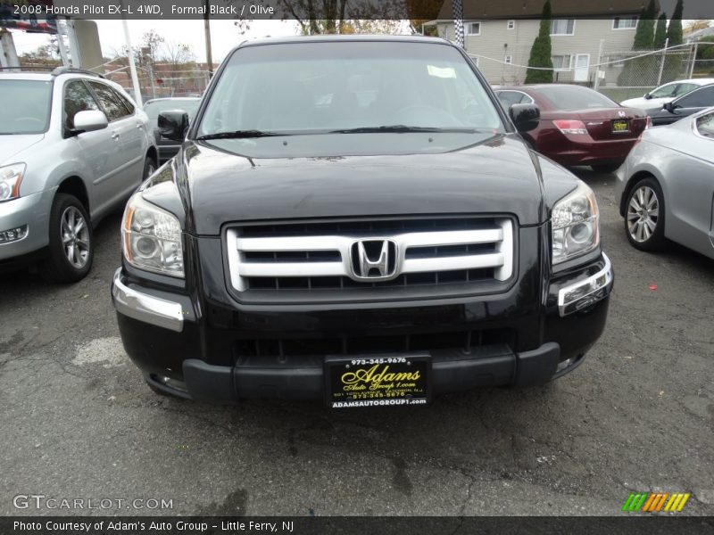Formal Black / Olive 2008 Honda Pilot EX-L 4WD