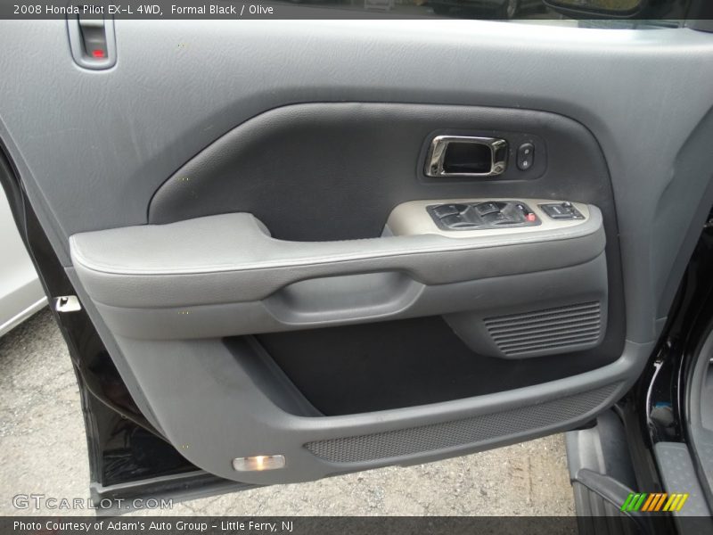 Formal Black / Olive 2008 Honda Pilot EX-L 4WD