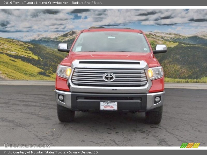 Radiant Red / Black 2016 Toyota Tundra Limited CrewMax 4x4