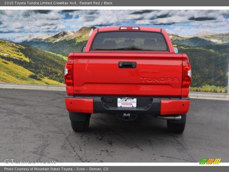 Radiant Red / Black 2016 Toyota Tundra Limited CrewMax 4x4