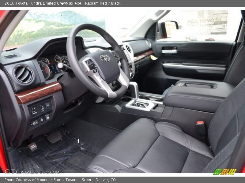 Radiant Red / Black 2016 Toyota Tundra Limited CrewMax 4x4