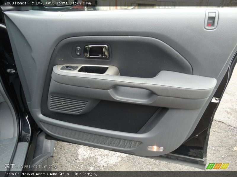 Formal Black / Olive 2008 Honda Pilot EX-L 4WD