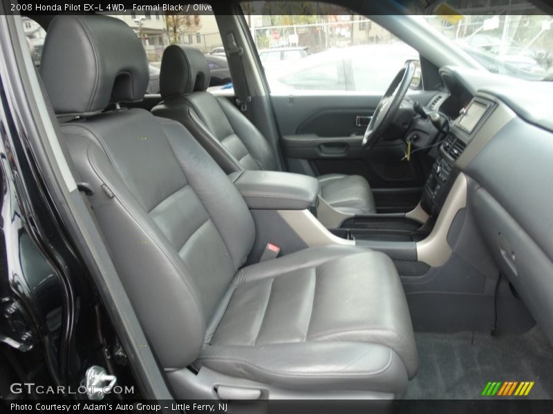 Formal Black / Olive 2008 Honda Pilot EX-L 4WD
