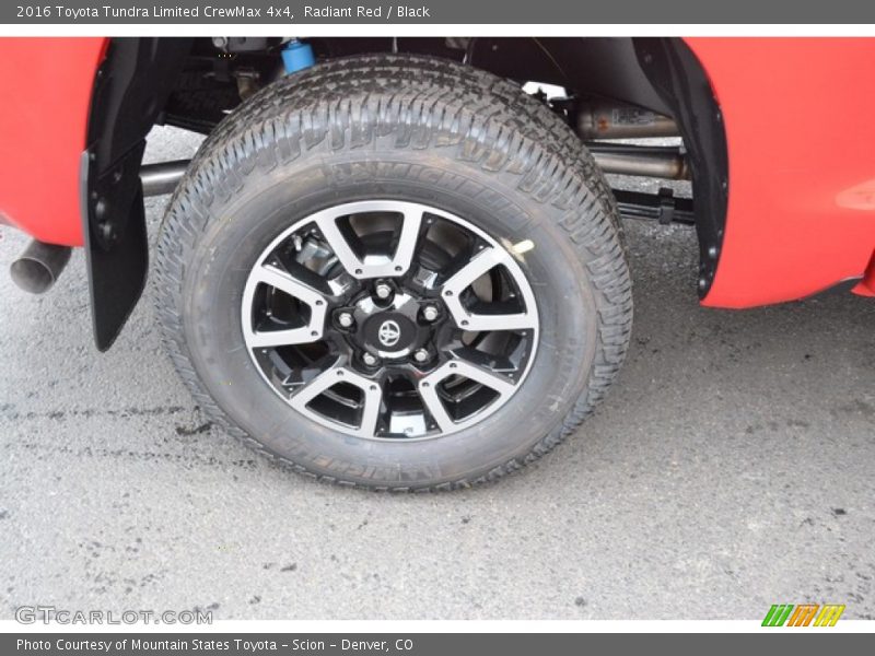 Radiant Red / Black 2016 Toyota Tundra Limited CrewMax 4x4