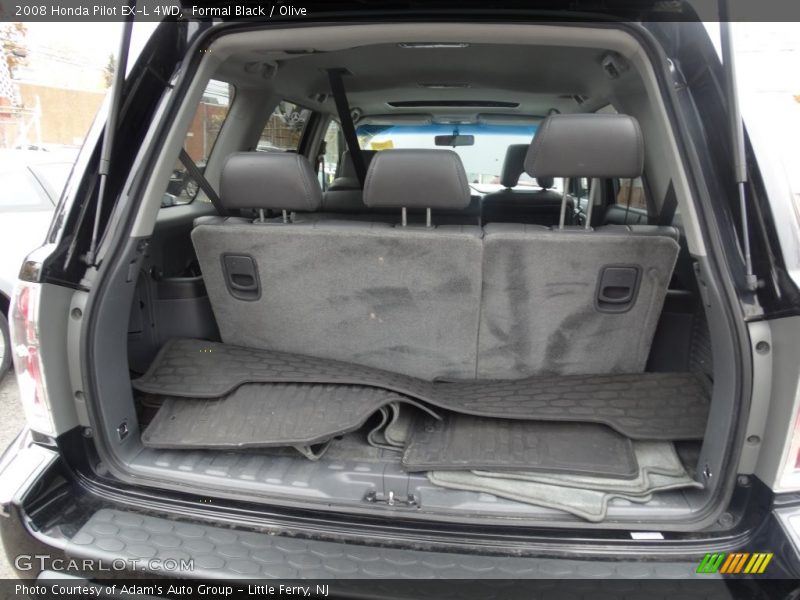 Formal Black / Olive 2008 Honda Pilot EX-L 4WD