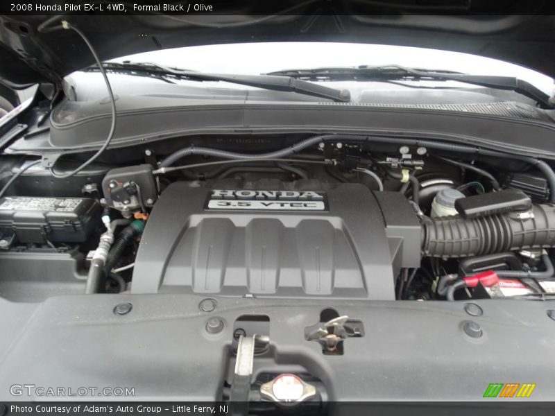 Formal Black / Olive 2008 Honda Pilot EX-L 4WD