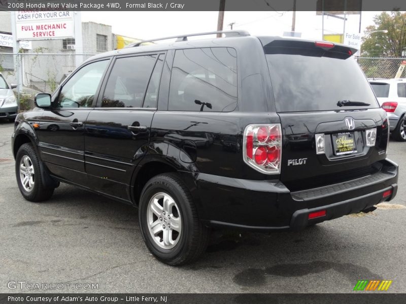 Formal Black / Gray 2008 Honda Pilot Value Package 4WD