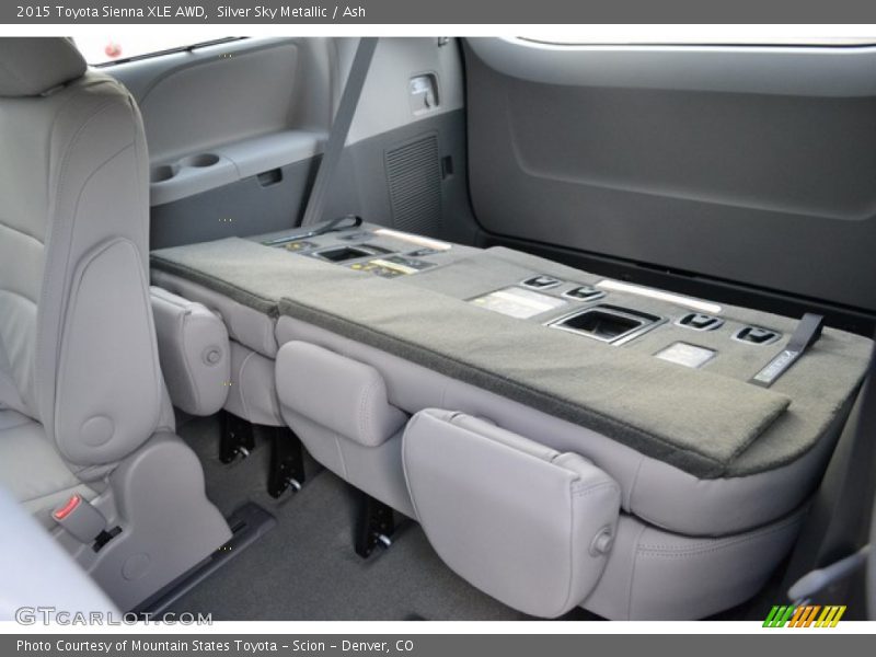 Silver Sky Metallic / Ash 2015 Toyota Sienna XLE AWD