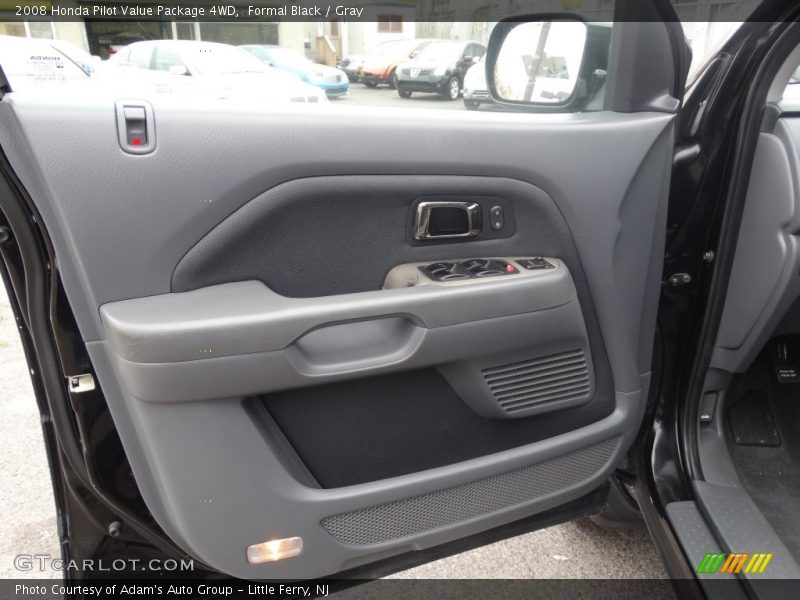 Formal Black / Gray 2008 Honda Pilot Value Package 4WD