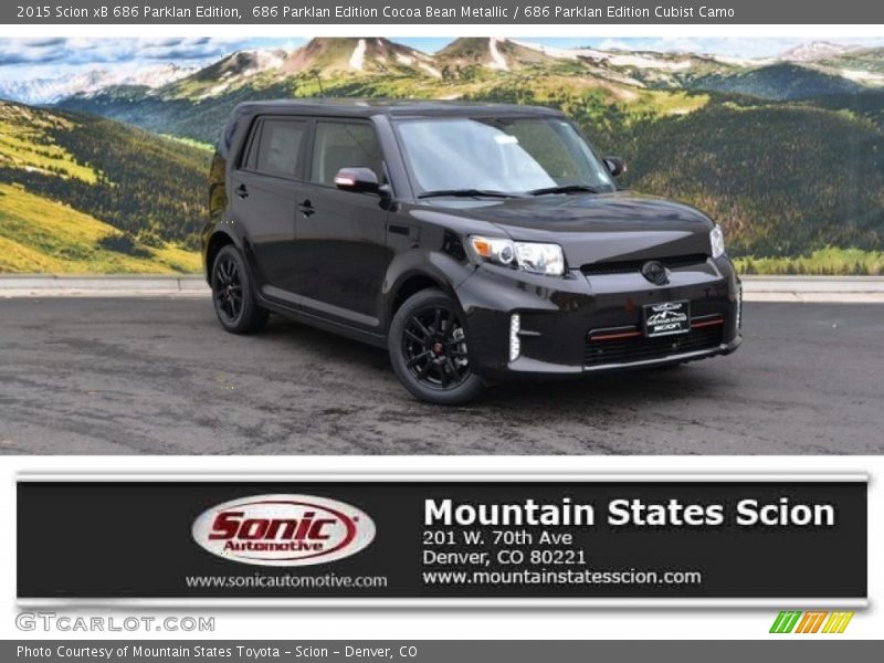 686 Parklan Edition Cocoa Bean Metallic / 686 Parklan Edition Cubist Camo 2015 Scion xB 686 Parklan Edition