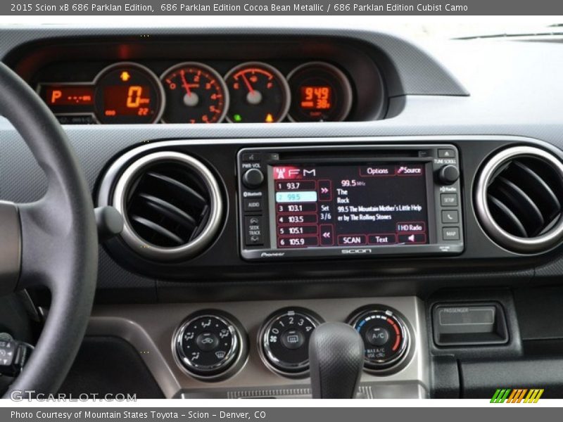 Controls of 2015 xB 686 Parklan Edition