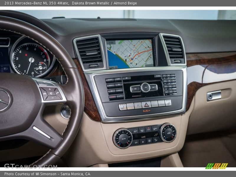 Dakota Brown Metallic / Almond Beige 2013 Mercedes-Benz ML 350 4Matic