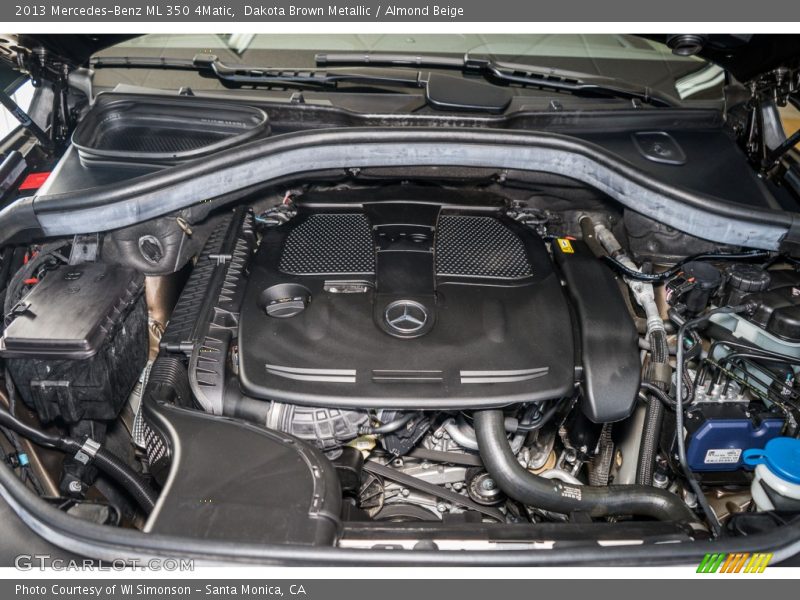 Dakota Brown Metallic / Almond Beige 2013 Mercedes-Benz ML 350 4Matic