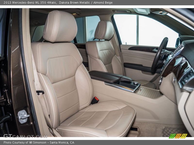 Dakota Brown Metallic / Almond Beige 2013 Mercedes-Benz ML 350 4Matic